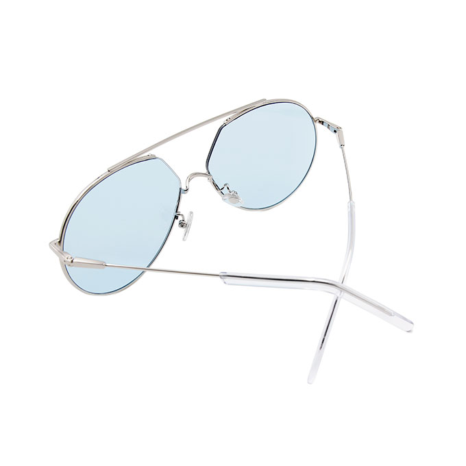 K-DESIGN19▼潮流主義飛行框墨鏡  道奇藍