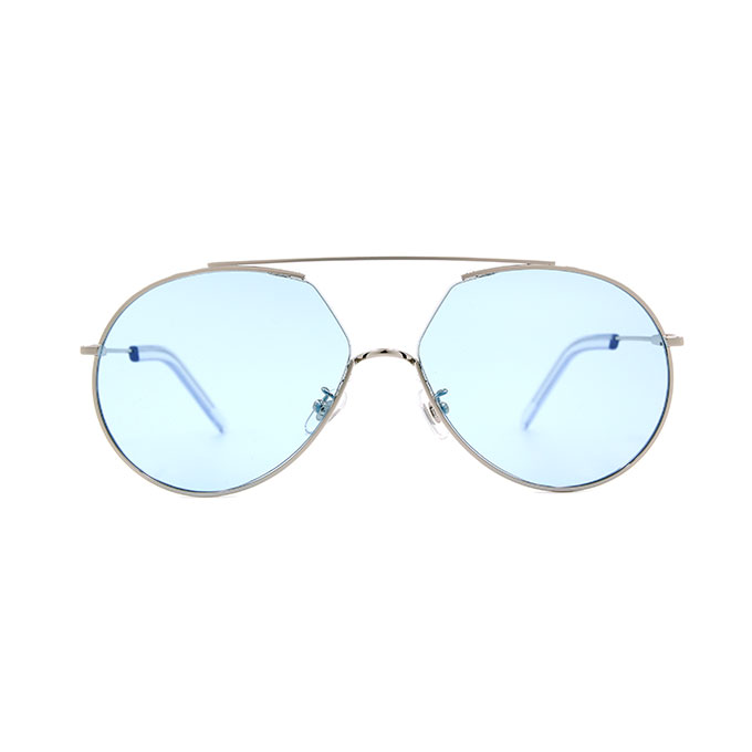 K-DESIGN19▼潮流主義飛行框墨鏡  道奇藍