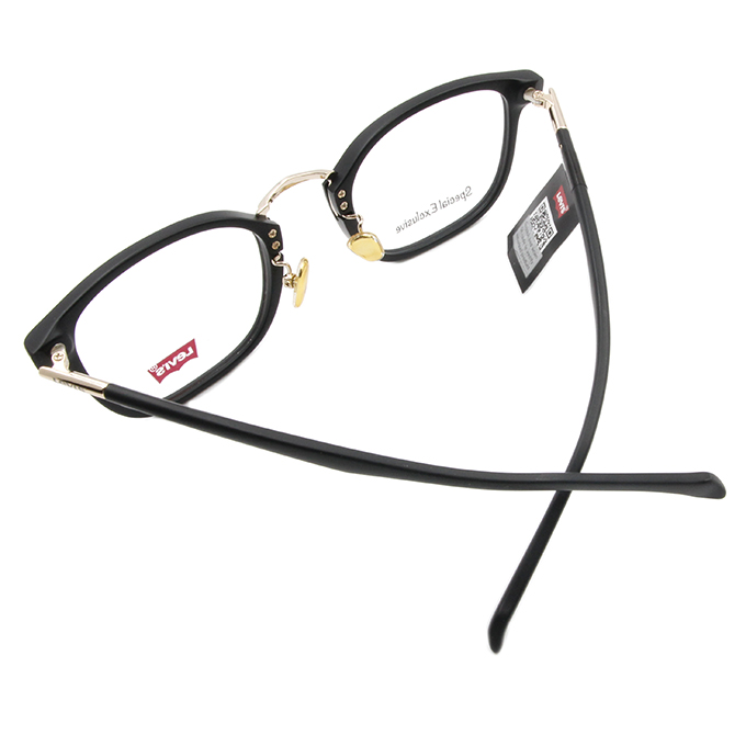 LEVI'S Special Exclusive-粗框眼鏡質感炭晶黑|LEVI'S-光學框-EYESmart ...