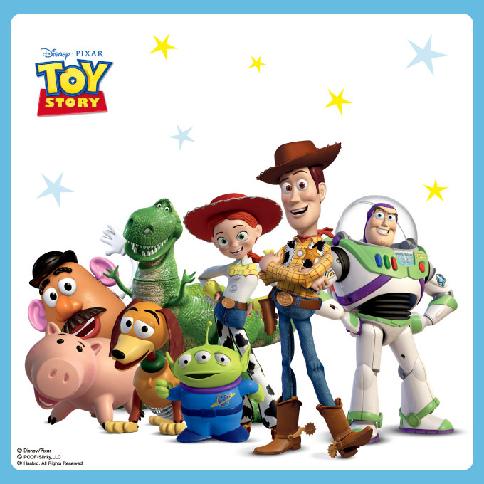 Toy Story × 胡迪方框眼鏡 驚奇冒險 ◆ 街頭黑