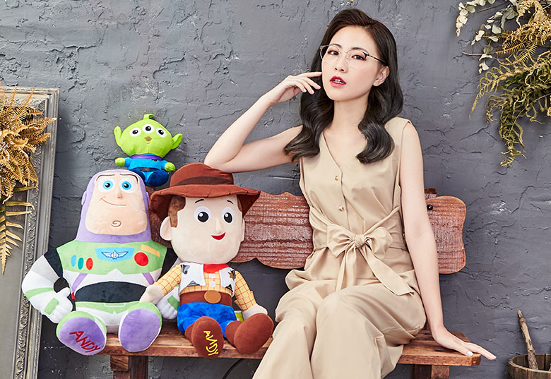 Toy Story × 巴斯光年眉框眼鏡 拯救地球 ◆ 精緻金