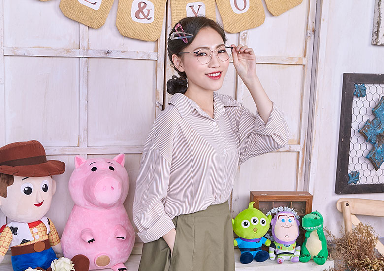 Toy Story × 巴斯光年眉框眼鏡 拯救地球 ◆ 精緻金