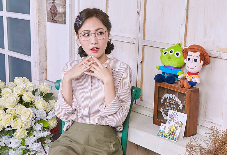 Toy Story × 胡迪方框眼鏡 締造歷史 ◆ 藏青藍