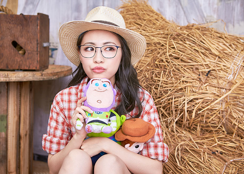 Toy Story × 巴斯光年眉框眼鏡 時光穿越 ◆ 箔金藍