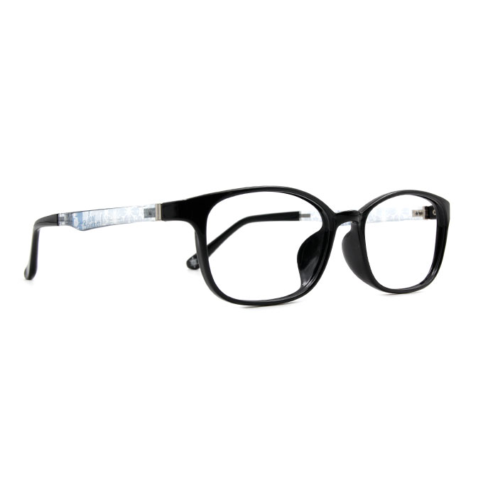 Frozen Ⅱ ★魔法森林探險去 粗方框眼鏡▼星空黑