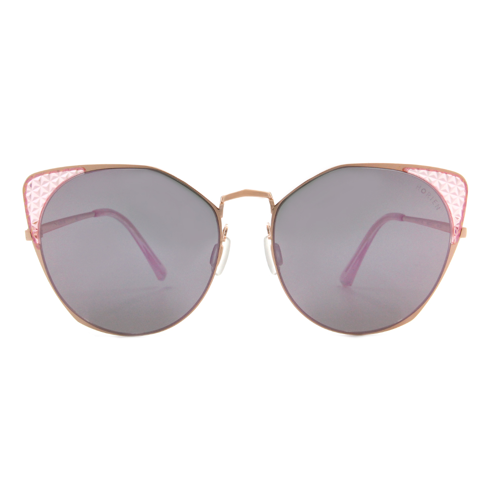 Horien 摩登女子菱格貓眼框太陽眼鏡 絢爛紫 Horien Eyesmart寶島眼鏡