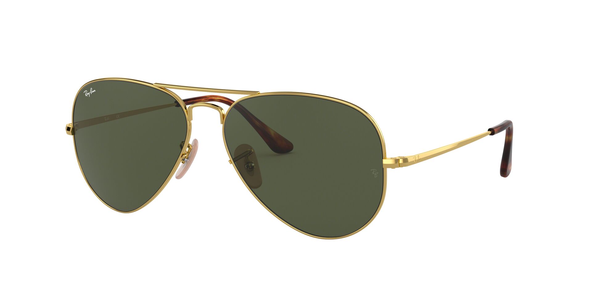 Ray Ban l 英倫細線飛官框太陽眼鏡  l 典藏金