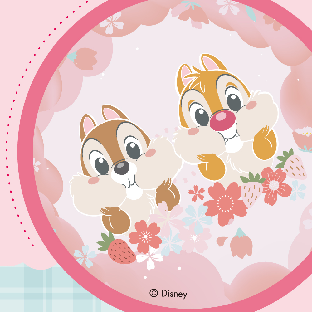 Disney花現春天│斑比桑普的森林 方框眼鏡✿書生黑