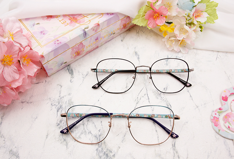 Disney花現春天│斑比桑普的森林 方框眼鏡✿書生黑