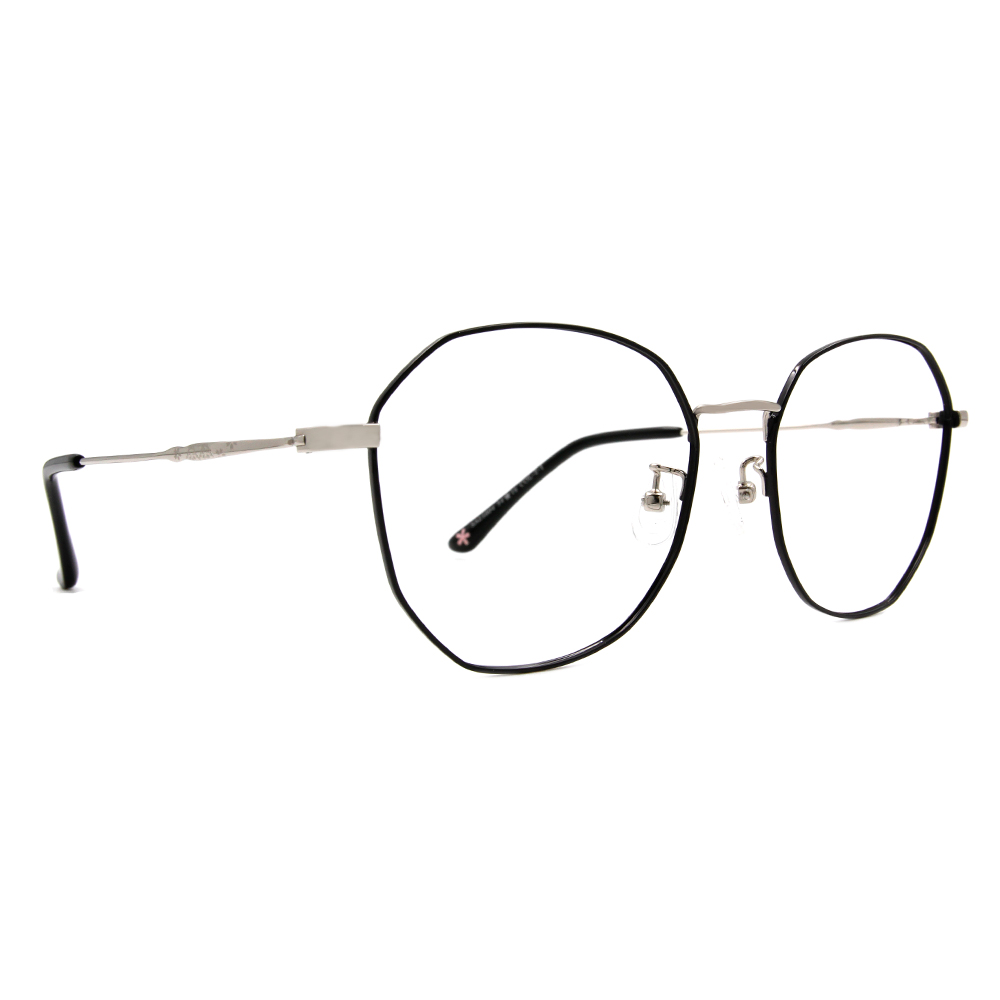 Disney花現春天│蕊蜜花栗鼠 多邊框眼鏡✿經典黑