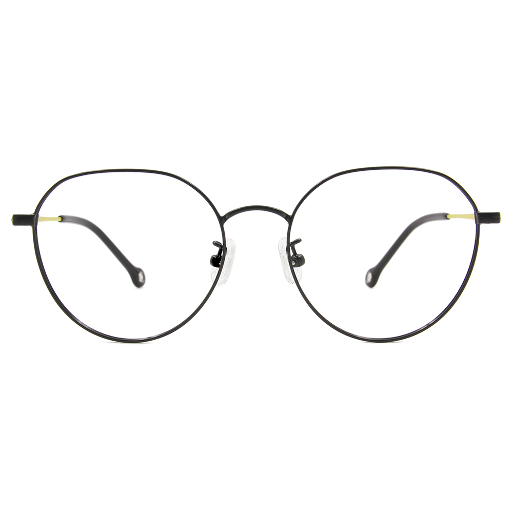 K-DESIGN KREATE l 廣告款眼鏡 l 異想世界設計圓框眼鏡🎨 黑/芥末黃
