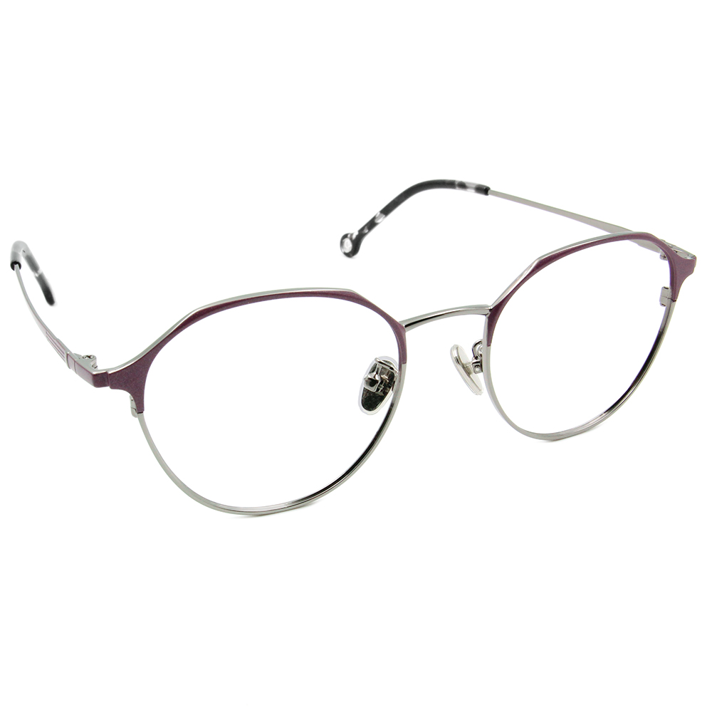 K-DESIGN KREATE l 廣告款眼鏡 l 經典復古眉架圓框眼鏡🎨 魅惑紫