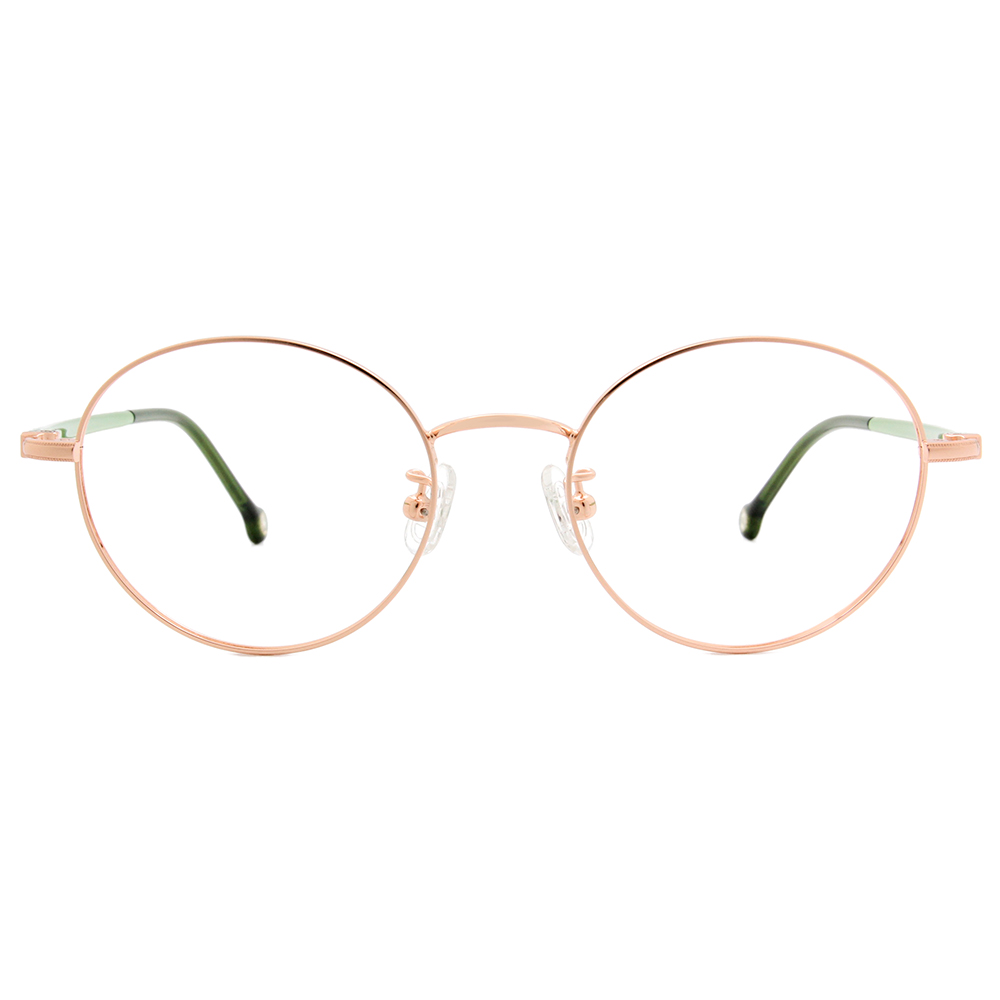 K-DESIGN KREATE l 廣告款眼鏡 l 質感撞色圓框眼鏡🎨 金果綠