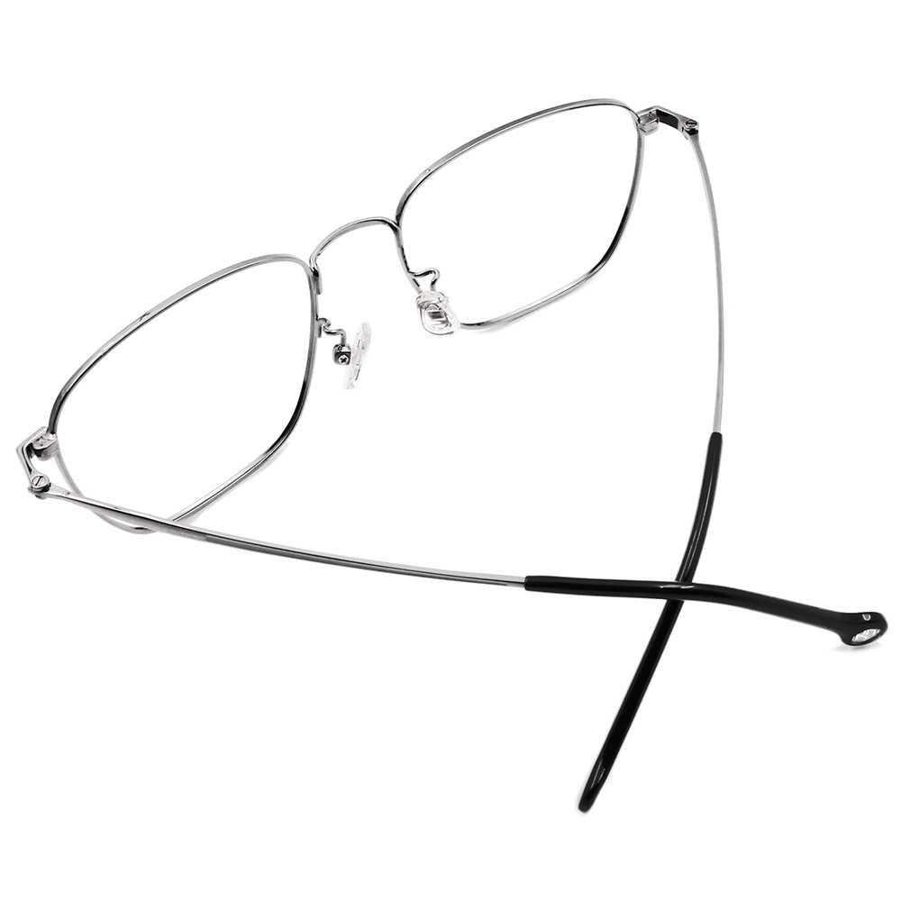K-DESIGN KREATE 個性俐落方框眼鏡🎨 鐵灰/綠