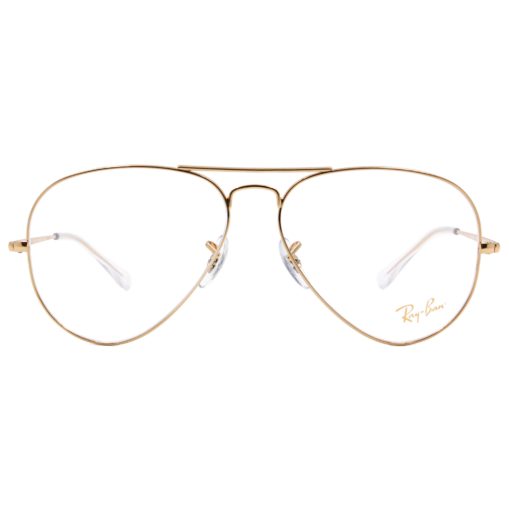 Ray Ban l 俐落造型飛官框眼鏡 高貴金