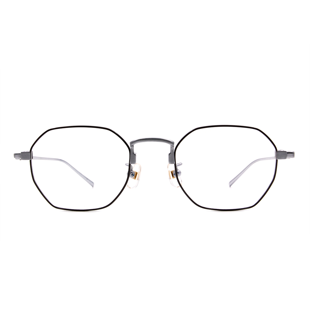 Selecta | 低奢復刻多邊框眼鏡 科技銀