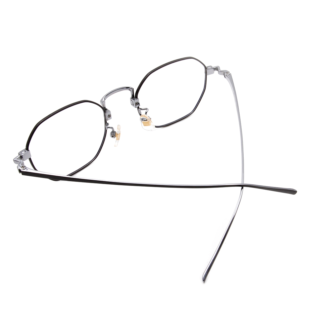 Selecta | 低奢復刻多邊框眼鏡 科技銀