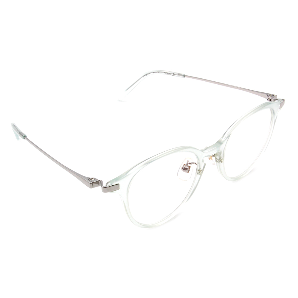 Selecta | 低奢復刻波士頓框眼鏡 透亮銀