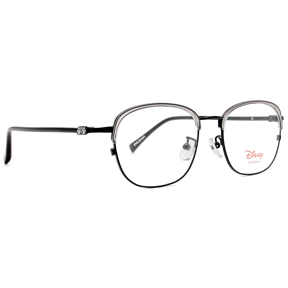 Disney-粉萌季 l 相親相愛奇奇蒂蒂 眉框眼鏡 透黑色