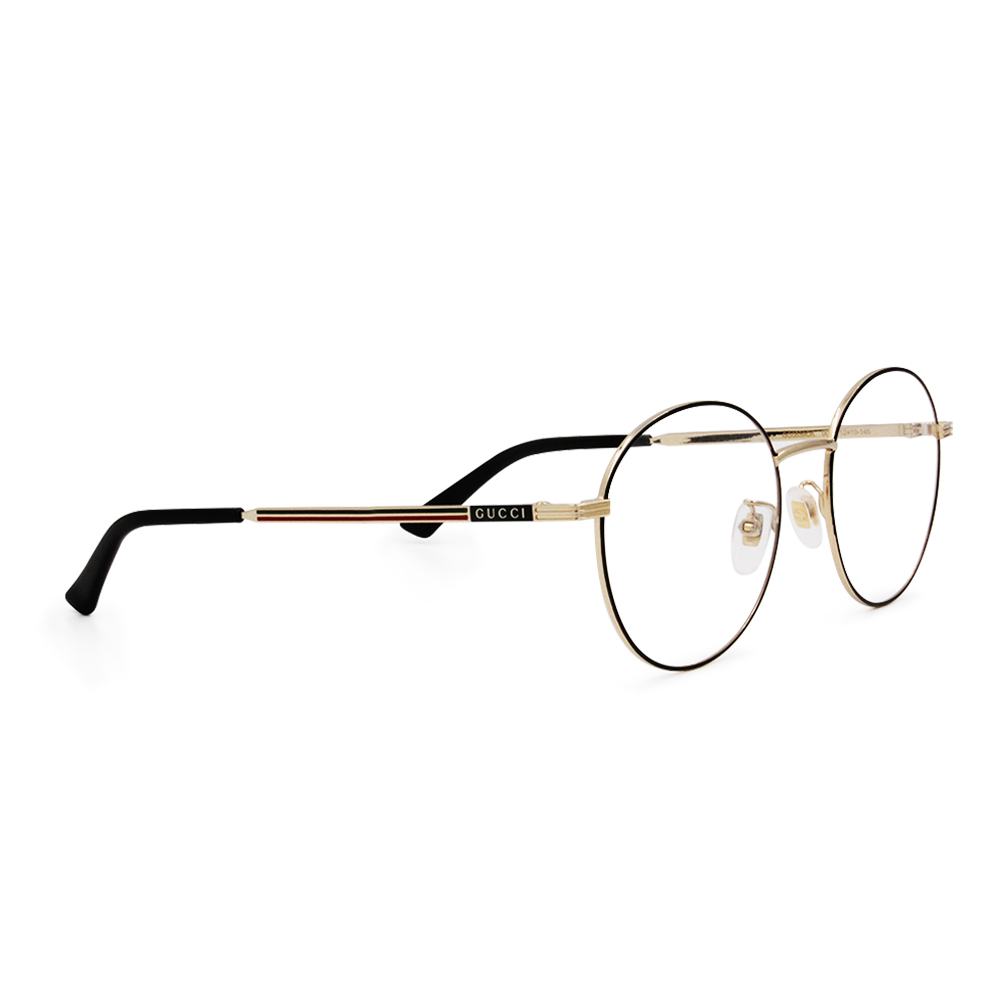 GUCCI | 金斯細邊圓框眼鏡輝黃金|GUCCI-光學框-EYESmart寶島眼鏡