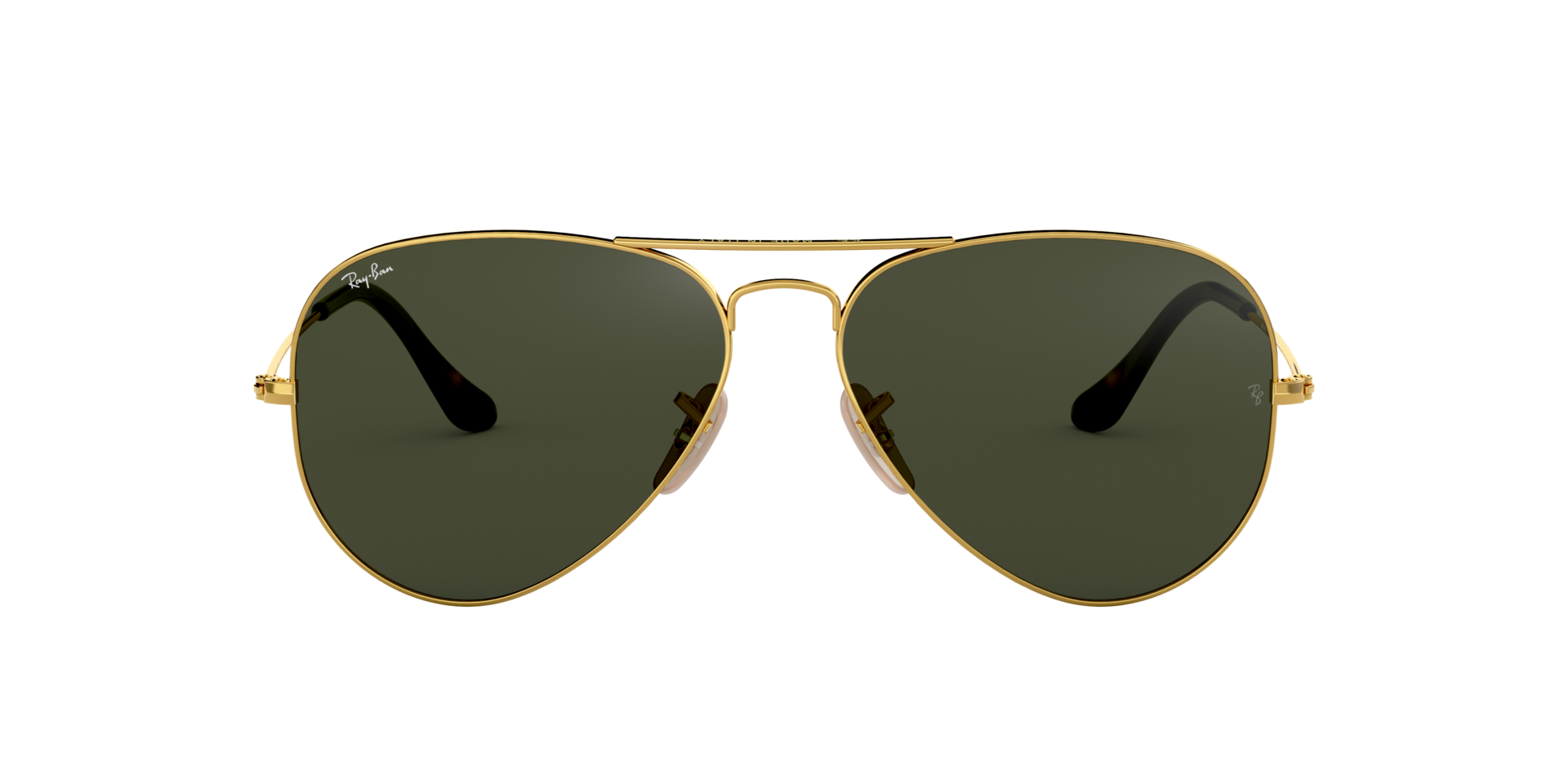 Ray Ban l 湯姆克魯斯同款-飛官框太陽眼鏡 經典綠/金