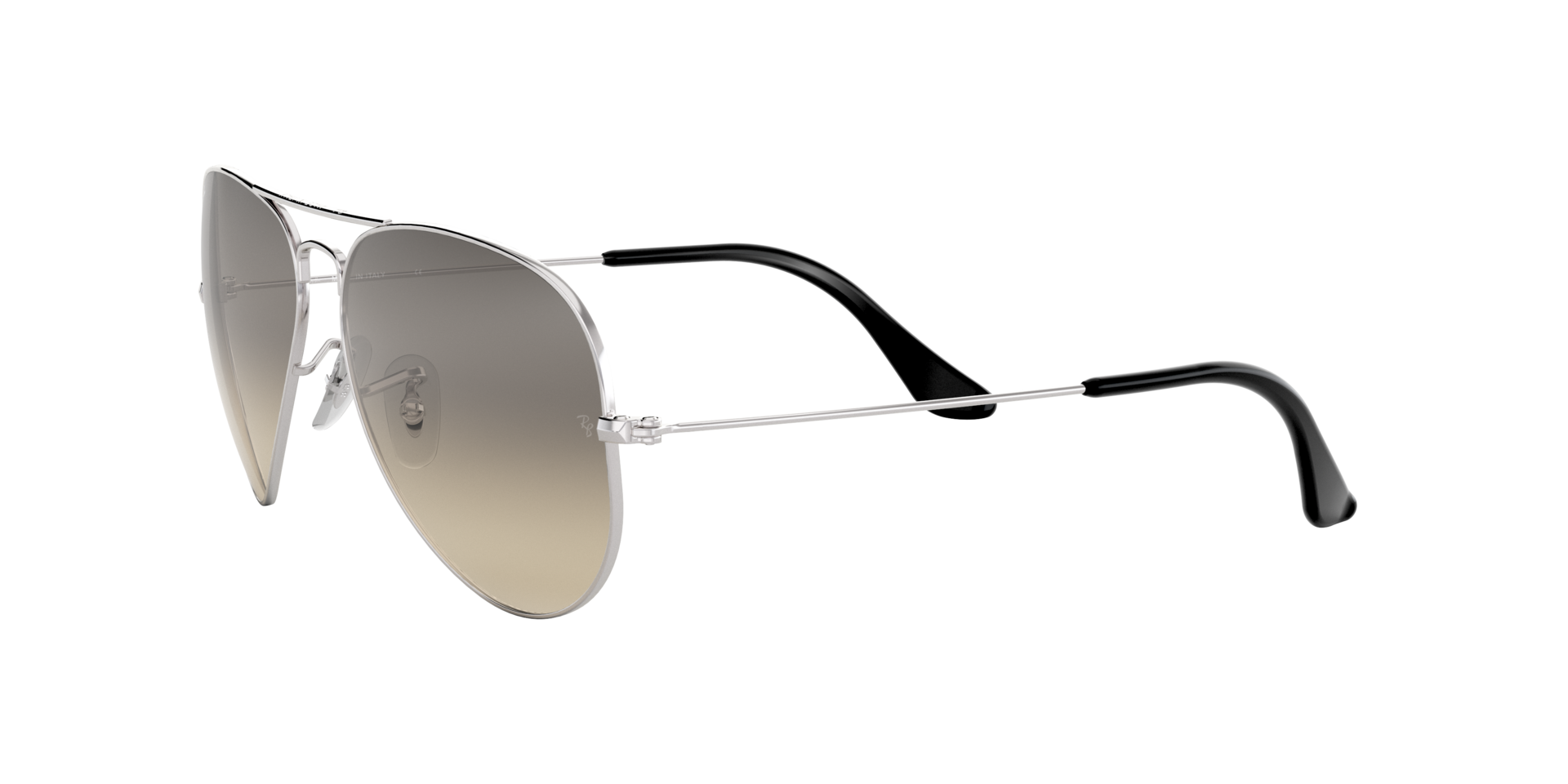 Ray Ban 雷朋│經典傳奇復古飛官墨鏡│銀灰