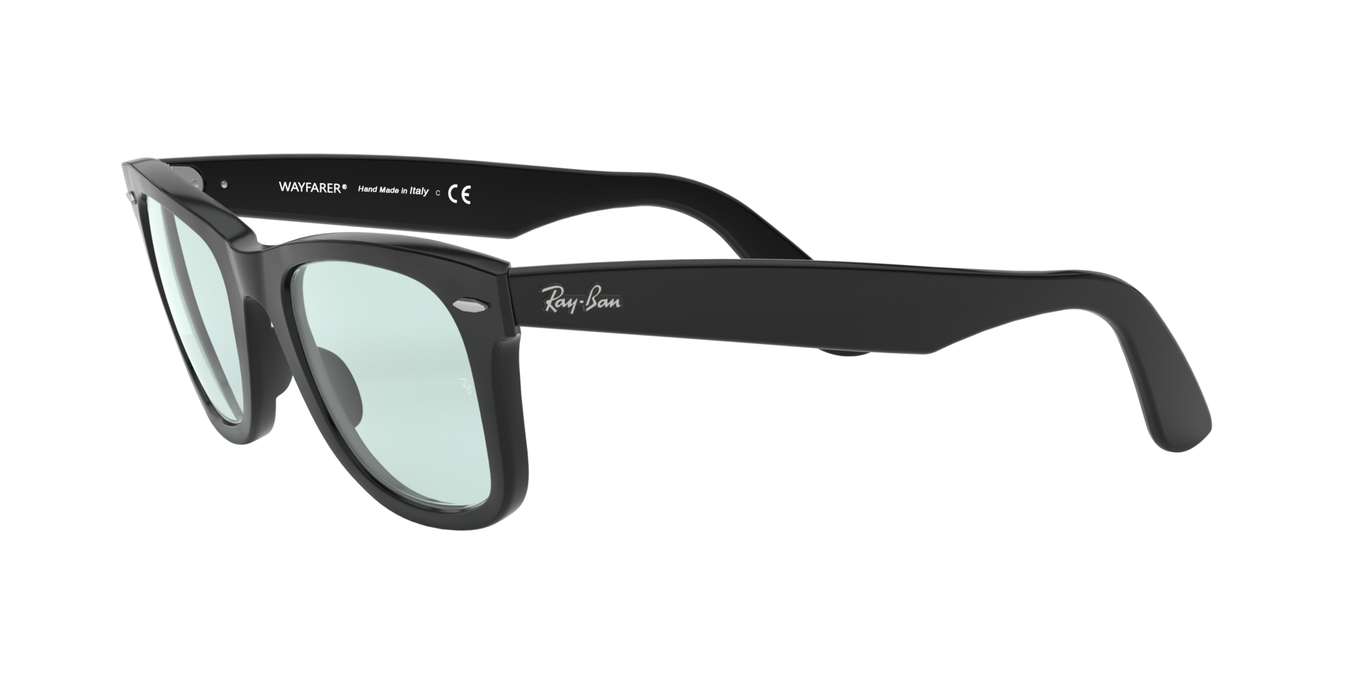 Ray Ban l 經典徒步者方框太陽眼鏡 藍灰/黑