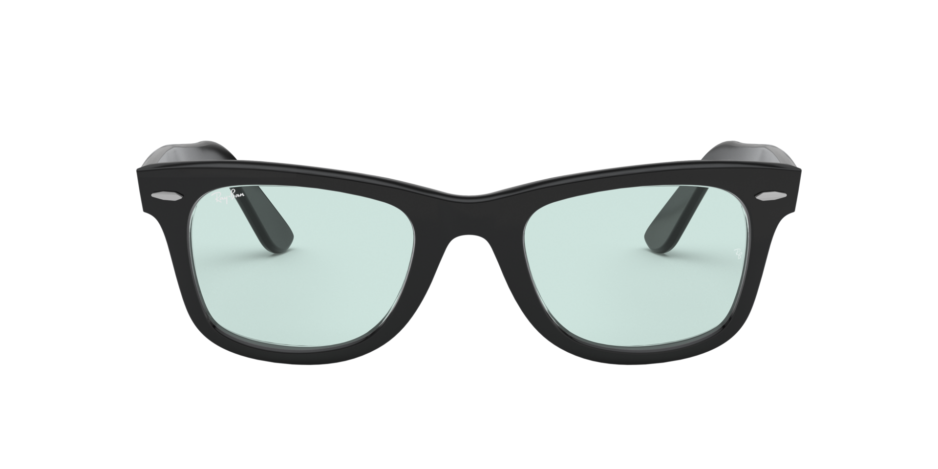 Ray Ban l 經典徒步者方框太陽眼鏡 藍灰/黑