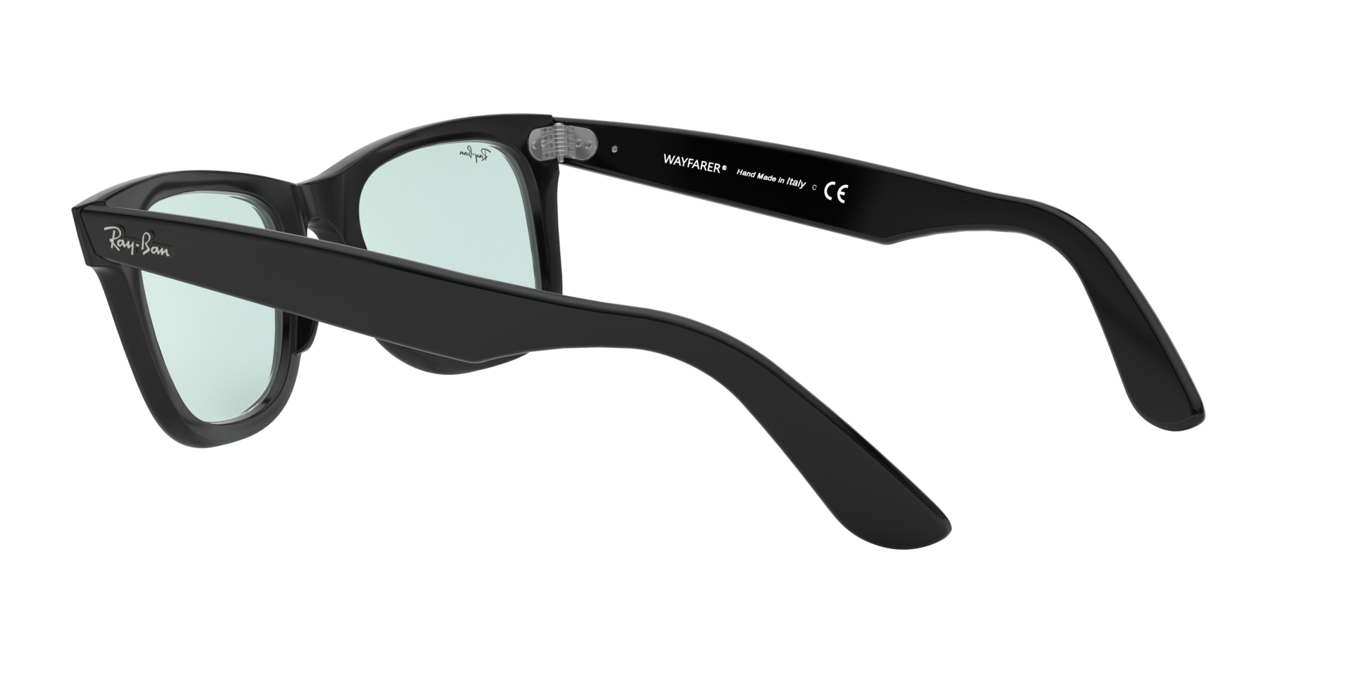 Ray Ban l 經典徒步者方框太陽眼鏡 藍灰/黑