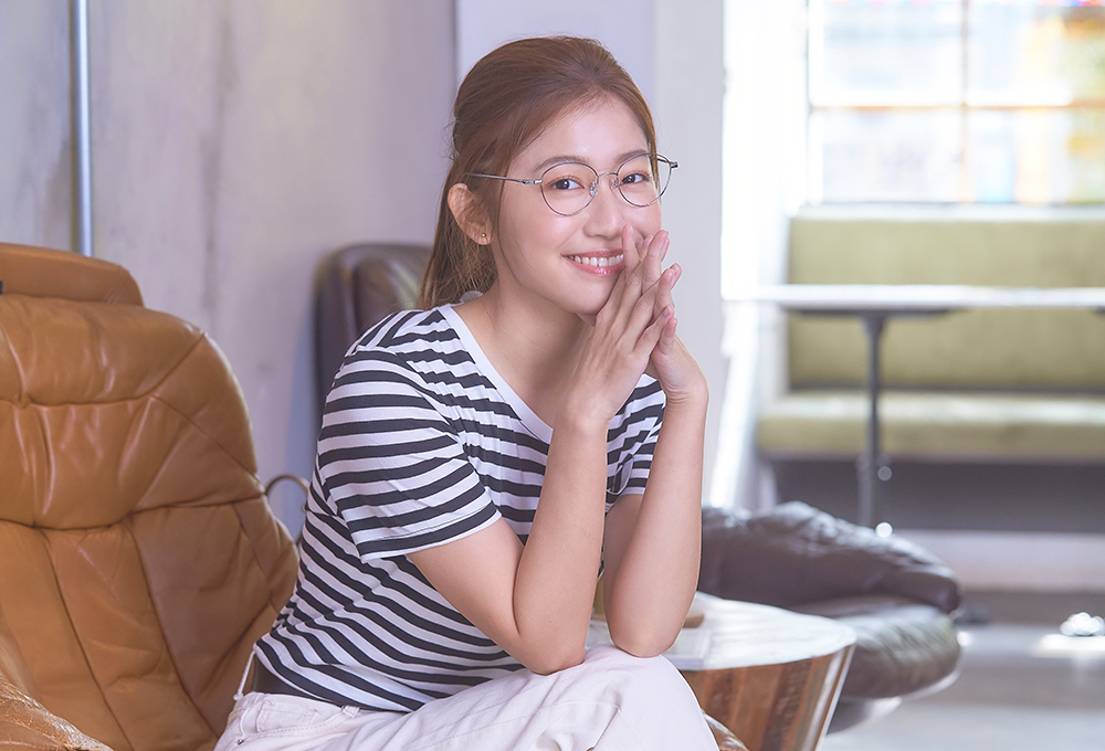 極．舒適系列｜極俏皮 橢圓框眼鏡｜灰綠色