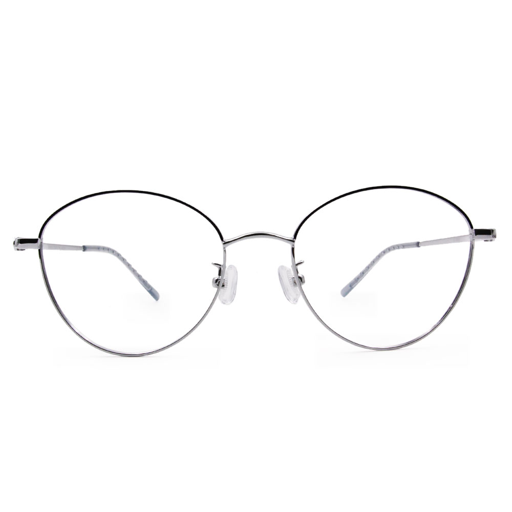 極．舒適系列｜極俏皮 橢圓框眼鏡｜灰綠色