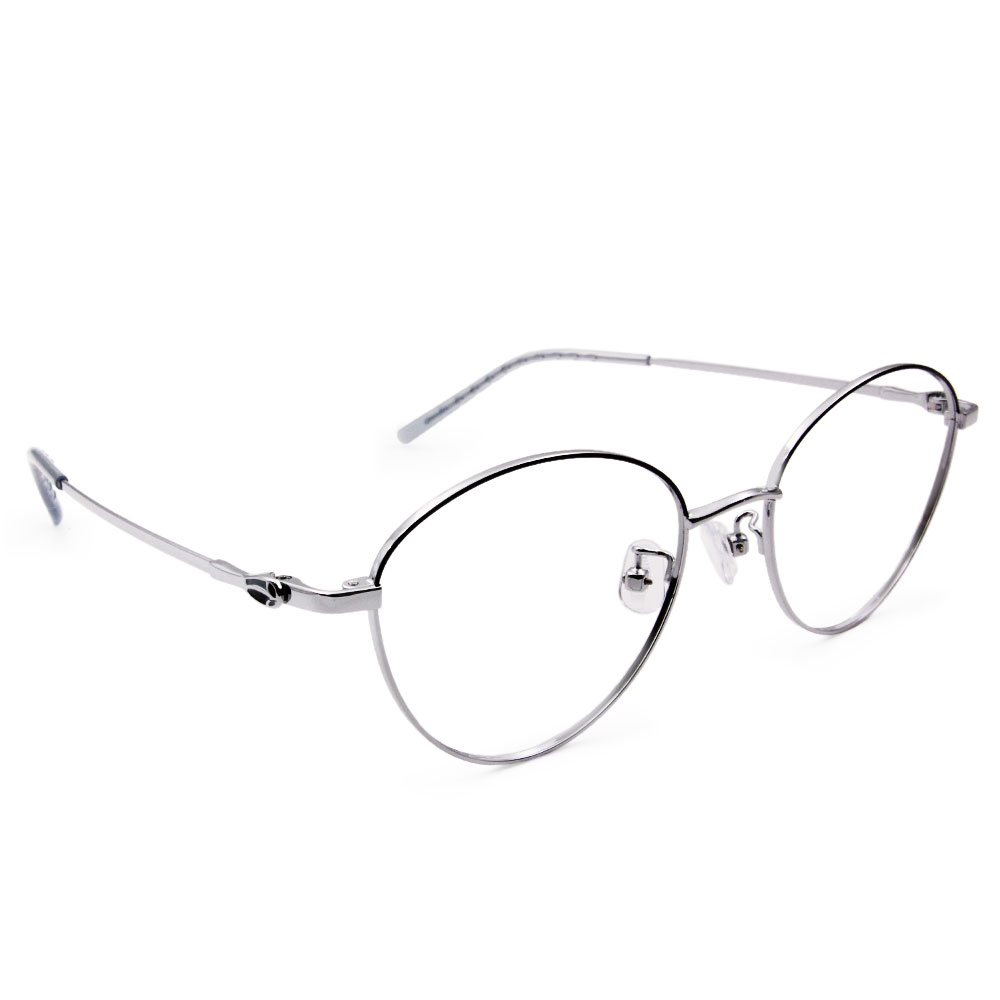 極．舒適系列｜極俏皮 橢圓框眼鏡｜灰綠色