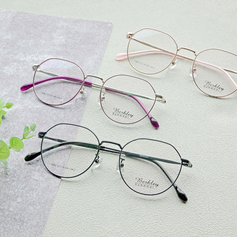 Berkley | 清新質感多邊框眼鏡 紫葡萄