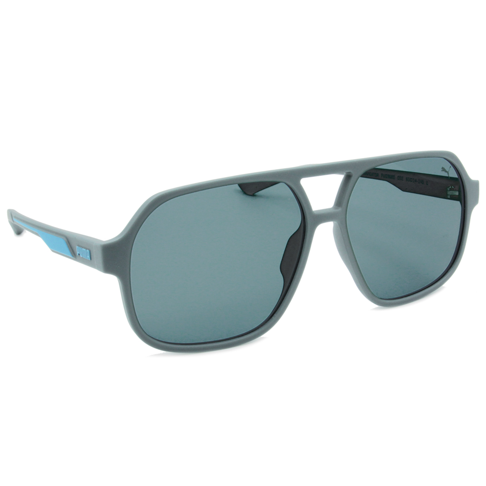 PUMA l 大膽綻放飛官框太陽眼鏡 寶寶藍