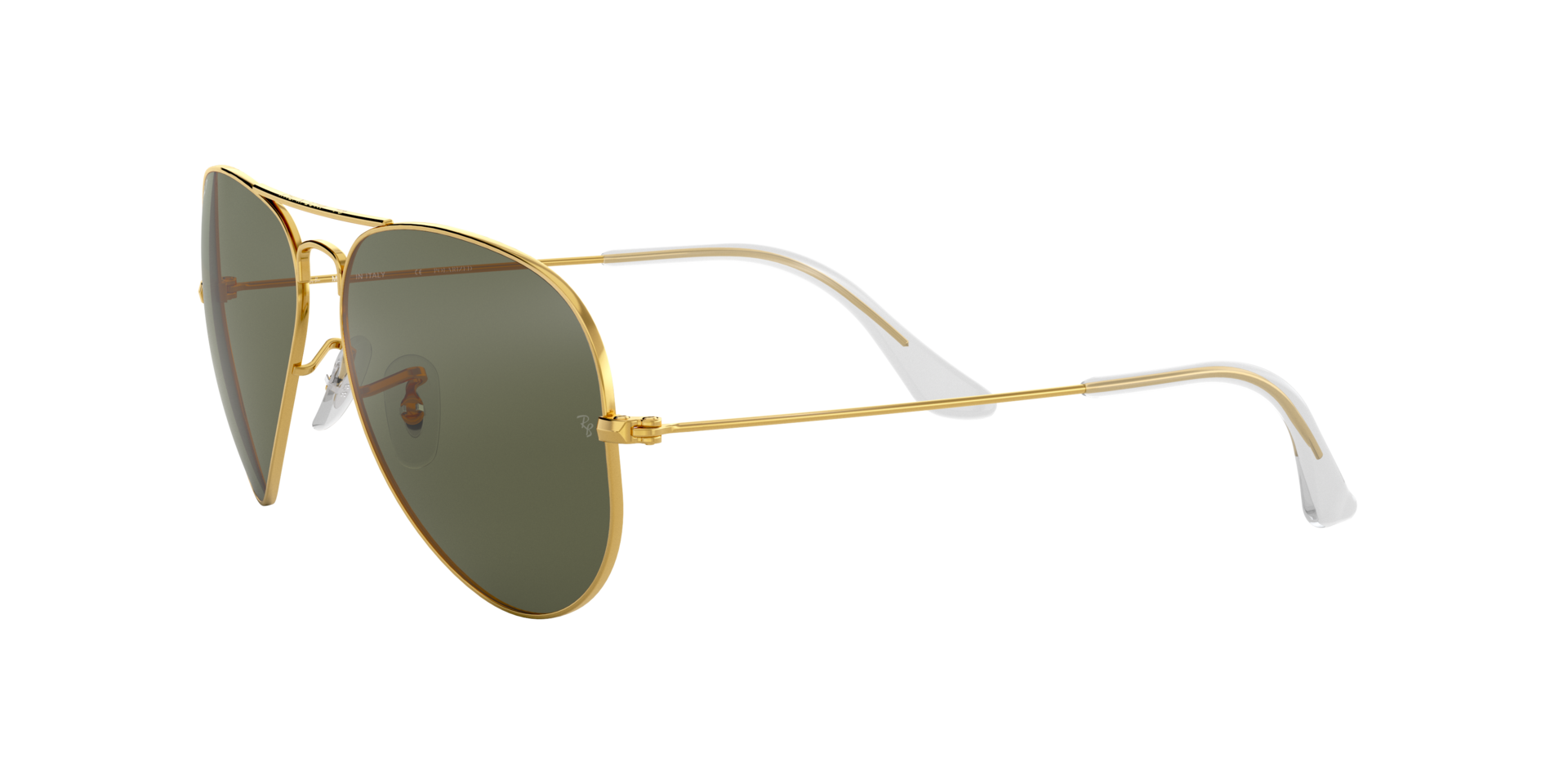 Ray Ban l 湯姆克魯斯同款-飛官框太陽眼鏡偏光墨綠/金(62mm)|Ray Ban 