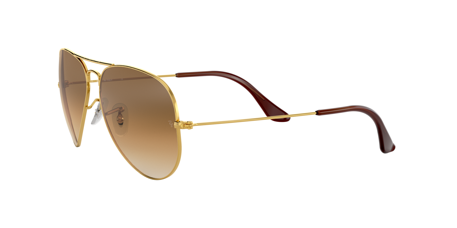 Ray Ban l 湯姆克魯斯同款-飛官框太陽眼鏡 金棕橙(62mm)