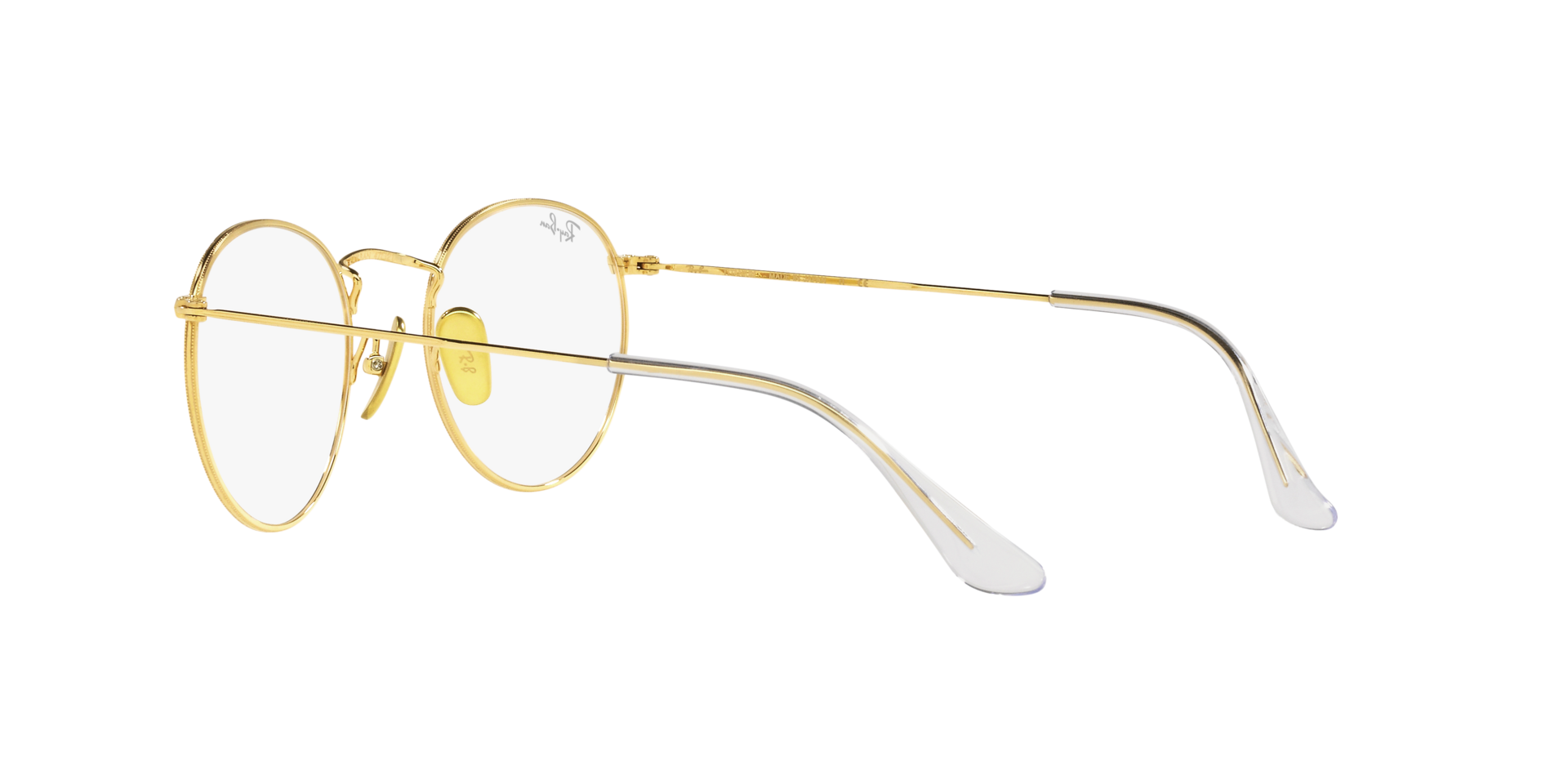 Ray Ban l 簡約極細邊波士頓框眼鏡 高貴金