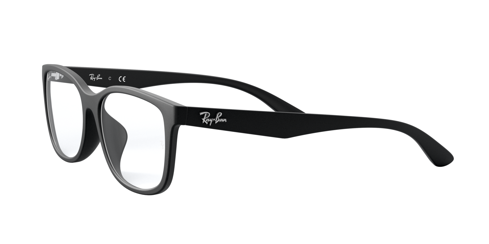 Ray Ban l 無畏自信方框眼鏡 水墨黑