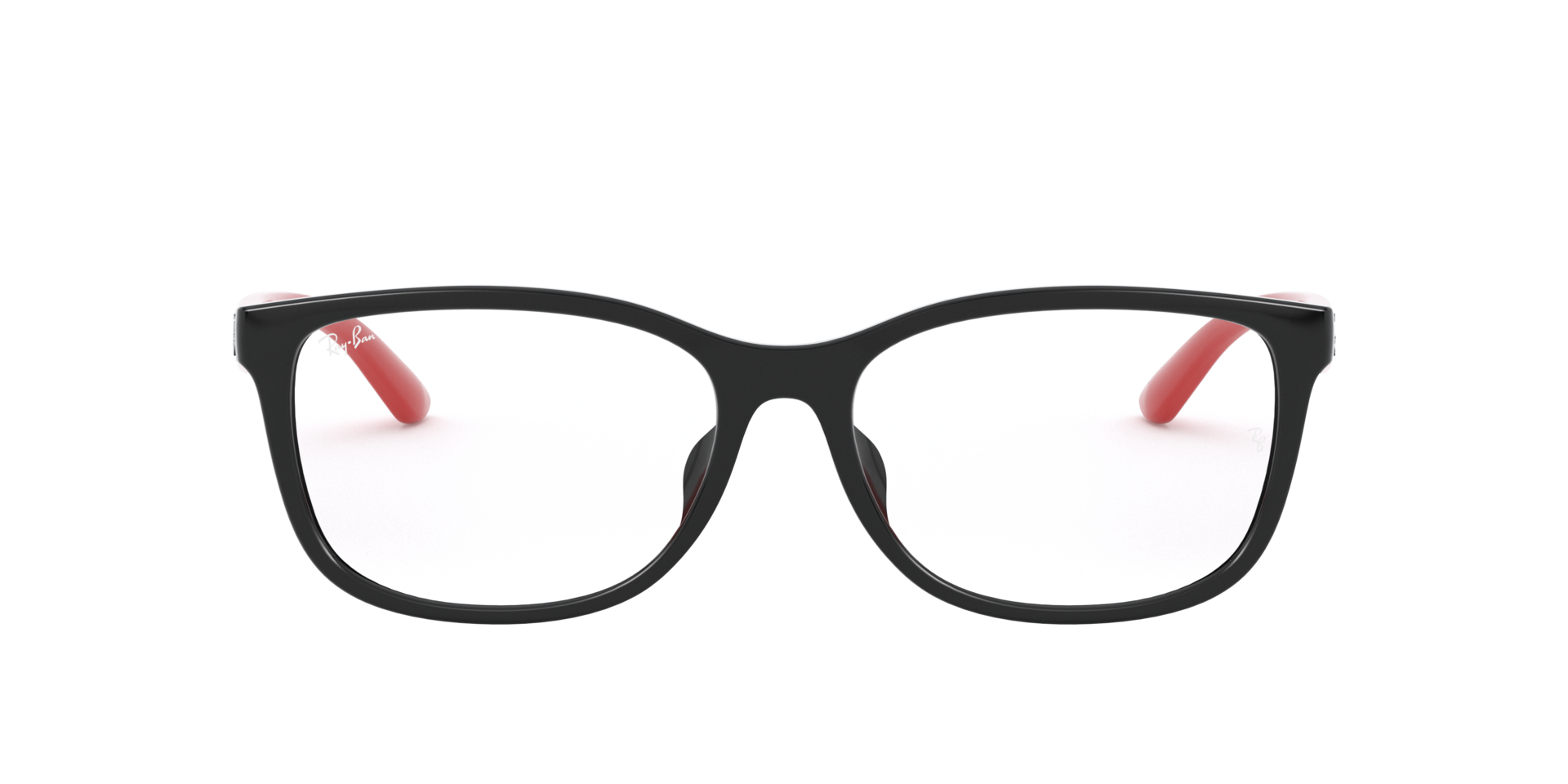 Ray Ban l 無畏自信方框眼鏡 黑/紅