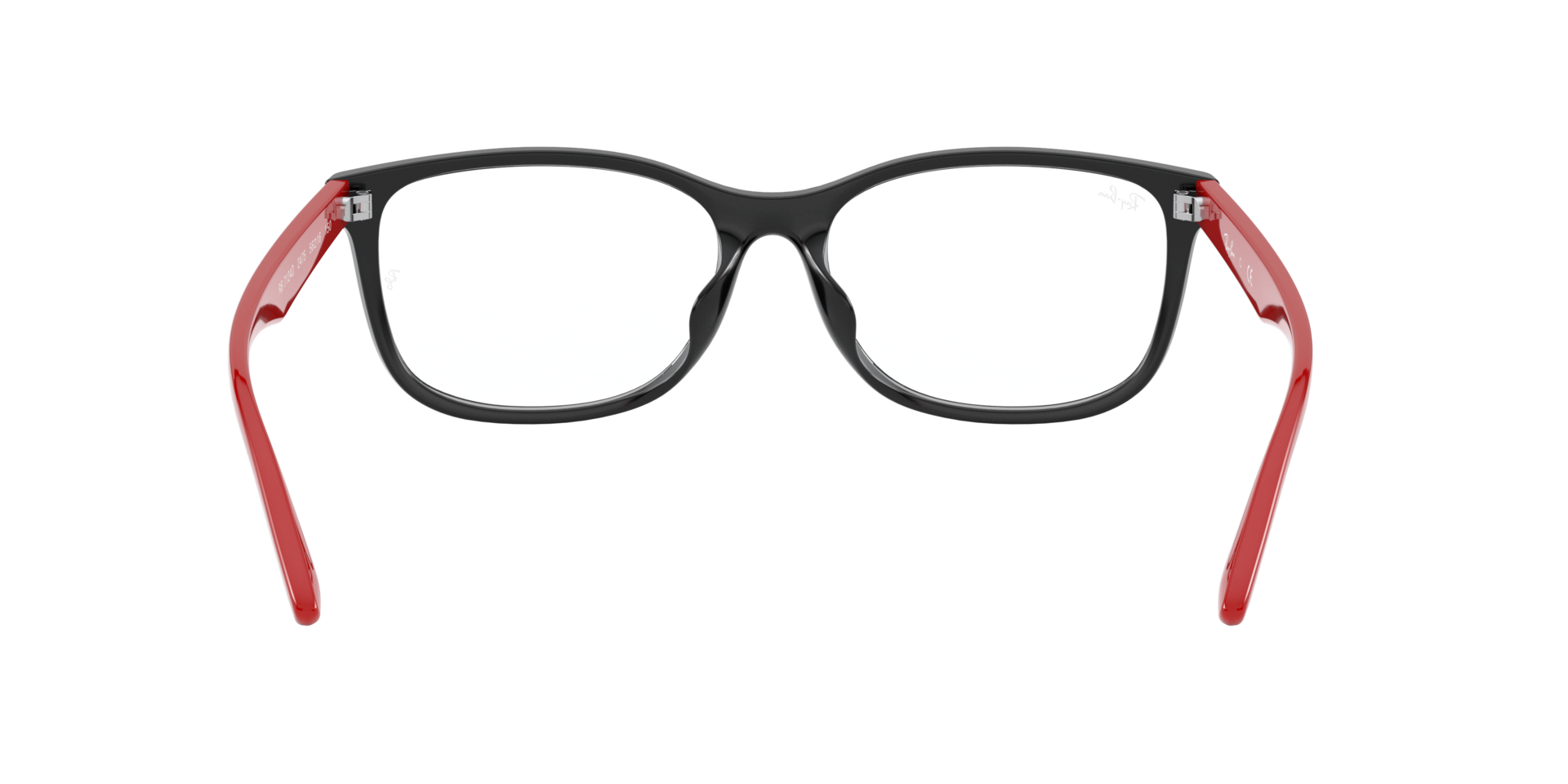 Ray Ban l 無畏自信方框眼鏡 黑/紅