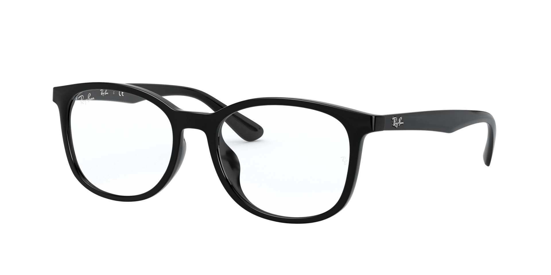 Ray Ban l 學院風方框眼鏡 經典黑