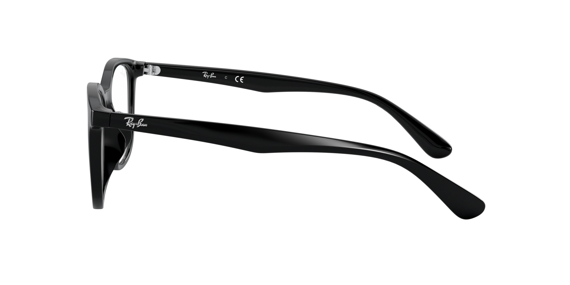 Ray Ban l 學院風方框眼鏡 經典黑