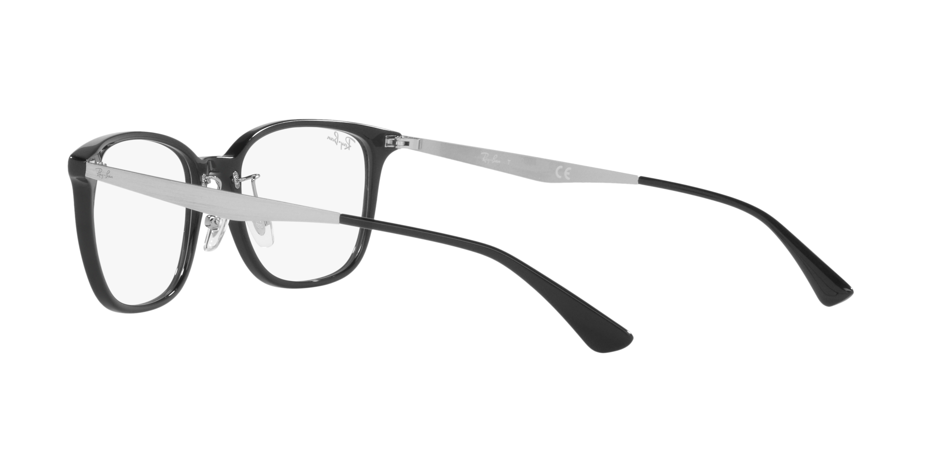 Ray Ban l 低奢細邊方框眼鏡 經典黑