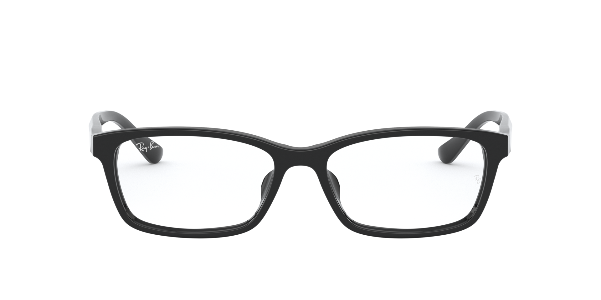 Ray Ban l 博學沉穩長方寬眼鏡 經典黑