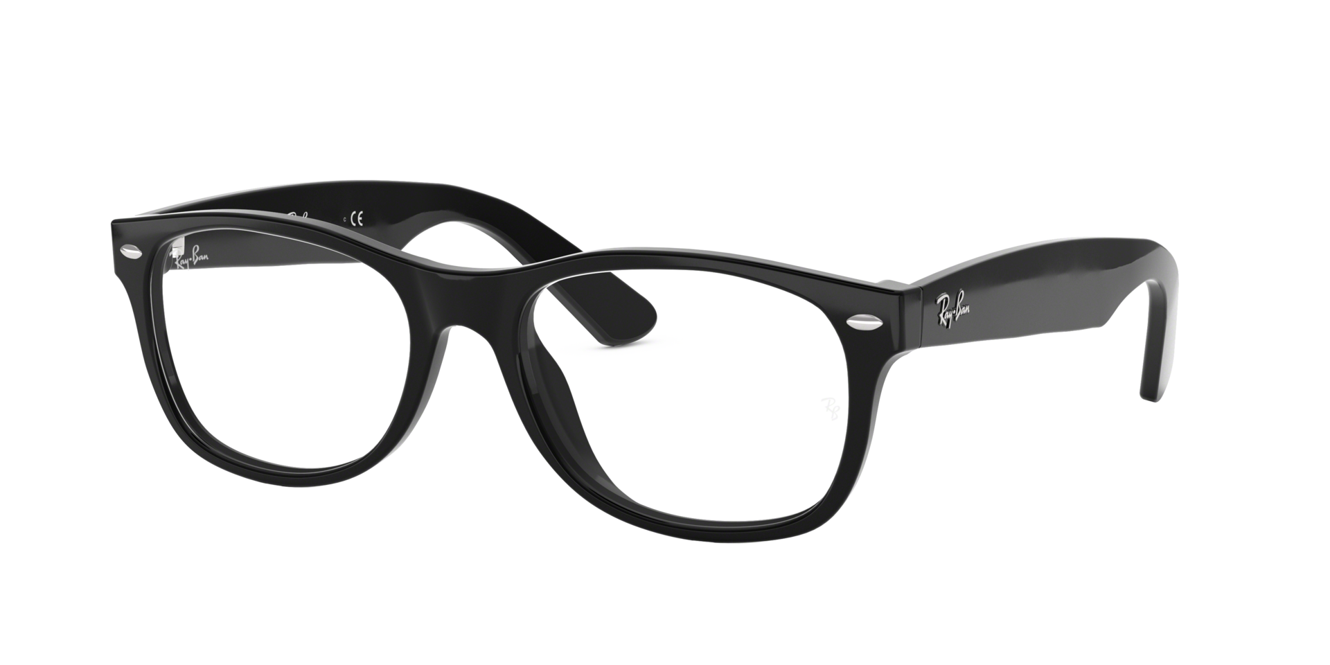 Ray Ban l 個性粗邊款方框眼鏡 亮眼黑