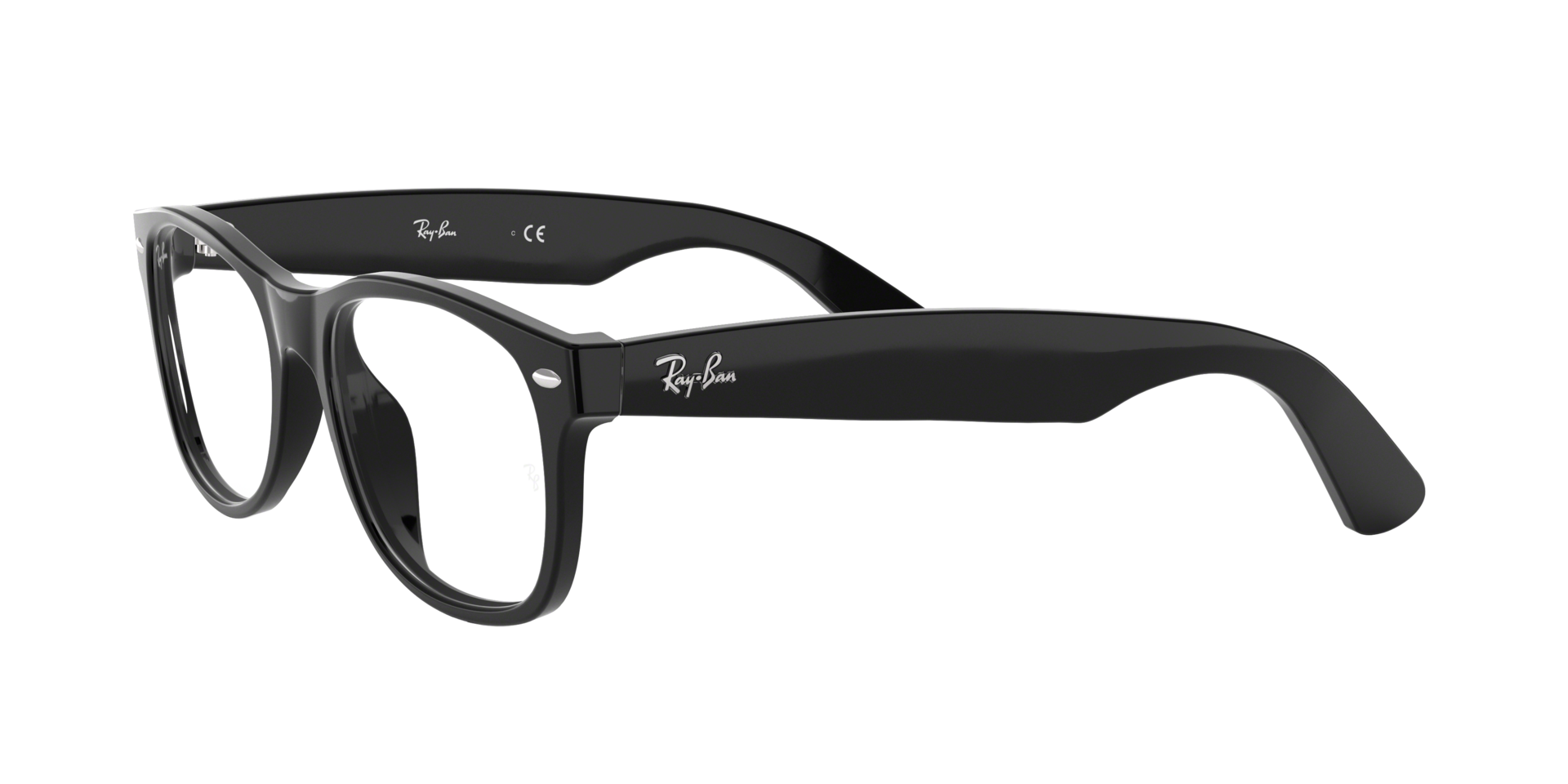 Ray Ban l 個性粗邊款方框眼鏡 亮眼黑