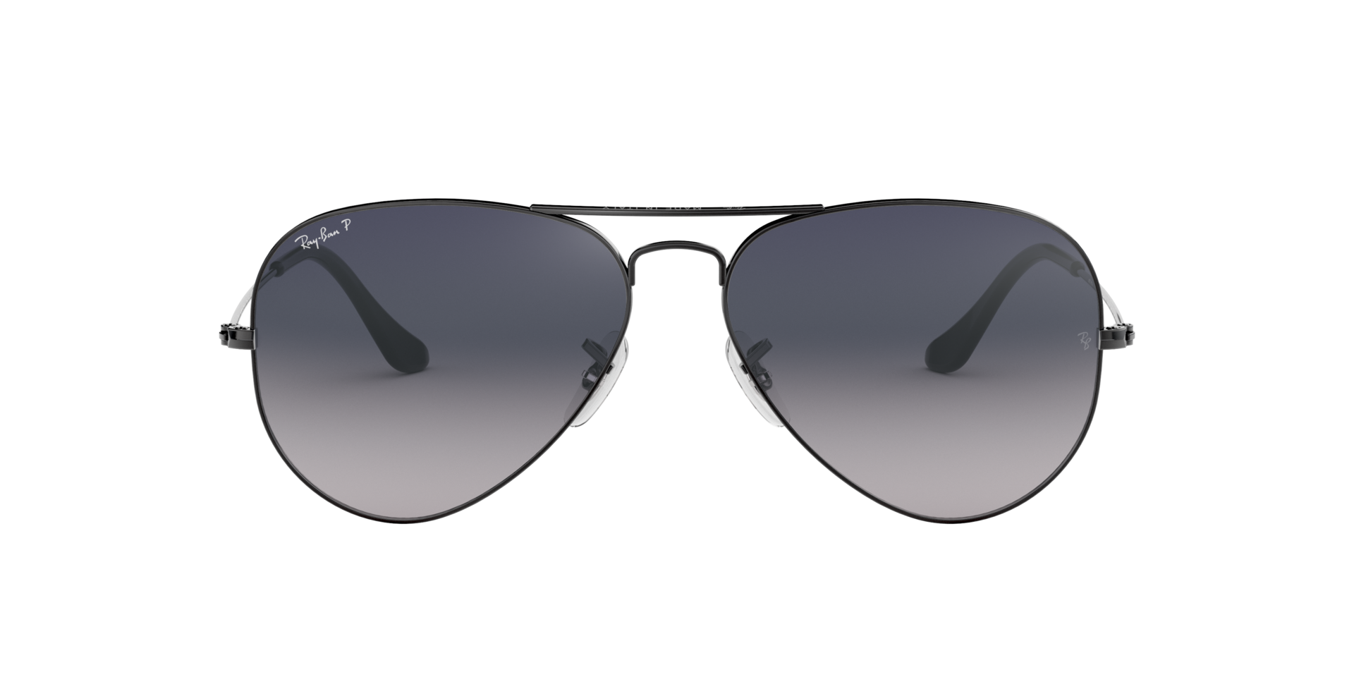 Ray Ban l 率性漸層飛官框太陽眼鏡 漸層鐵灰