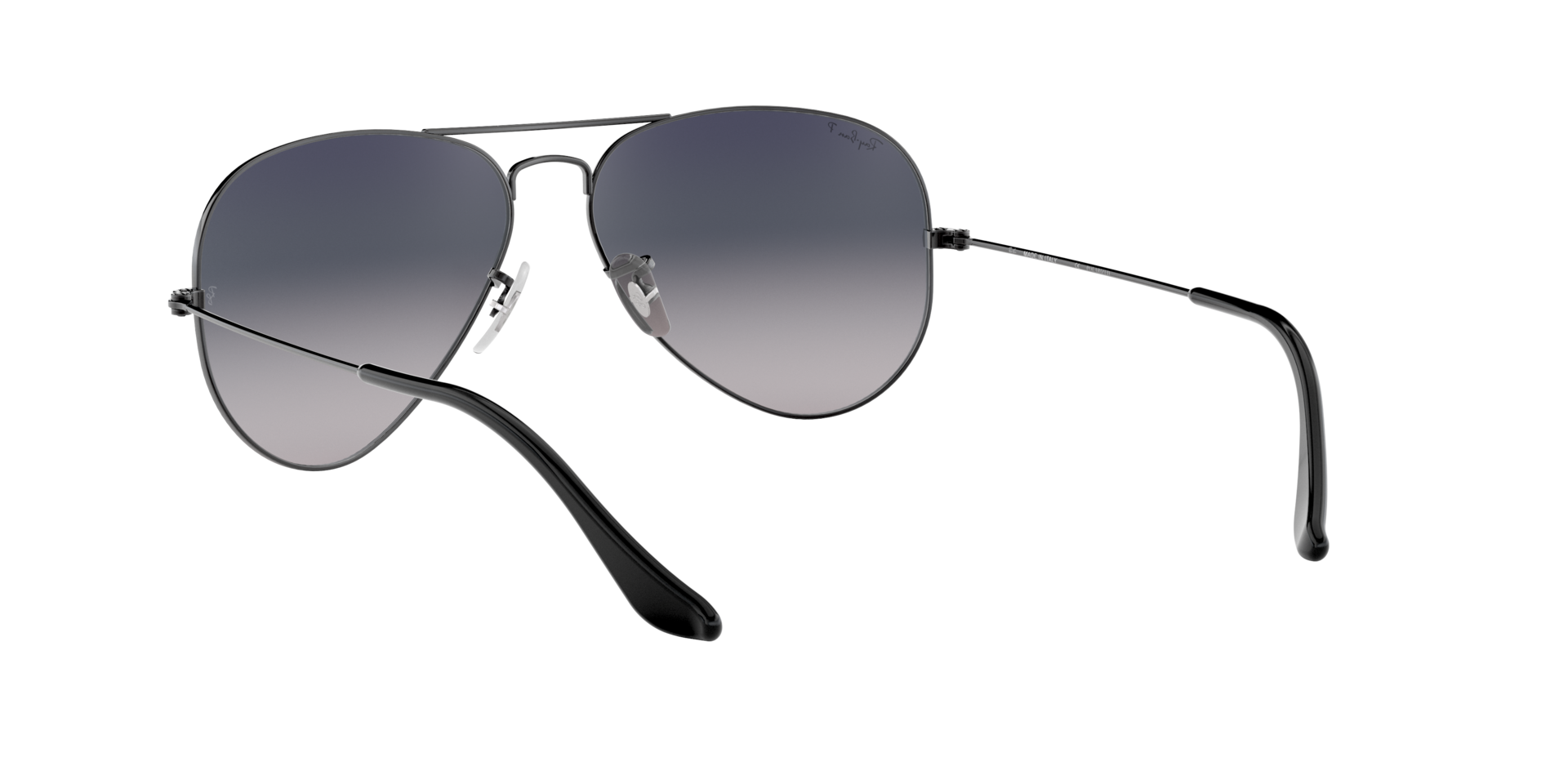Ray Ban l 率性漸層飛官框太陽眼鏡 漸層鐵灰
