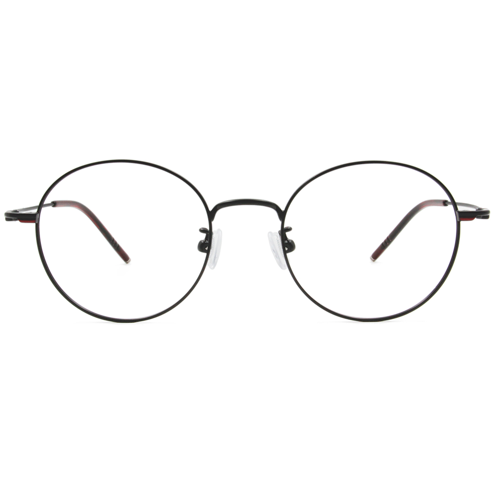 極．纖細輕款｜知性款波士頓框眼鏡 格調黑