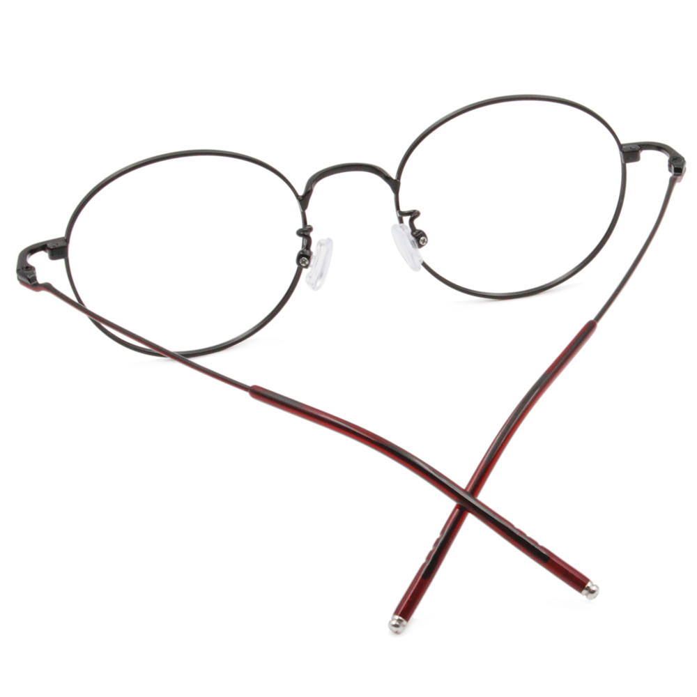 極．纖細輕款｜知性款波士頓框眼鏡 格調黑